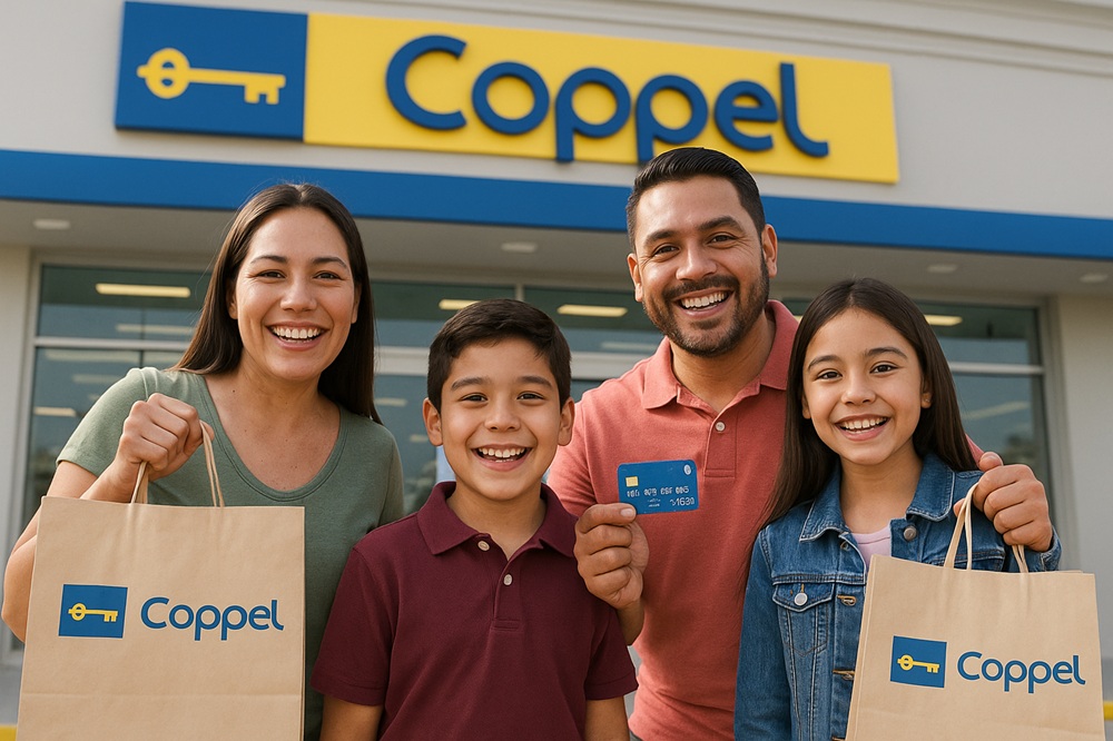Con la tarjeta de Crédito Coppel, financia tus compras y mejora tu hogar sin preocuparte por comisiones anuales