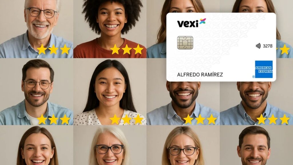 Usuarios de la Tarjeta de Crédito Vexi destacan la atención al cliente y su app.