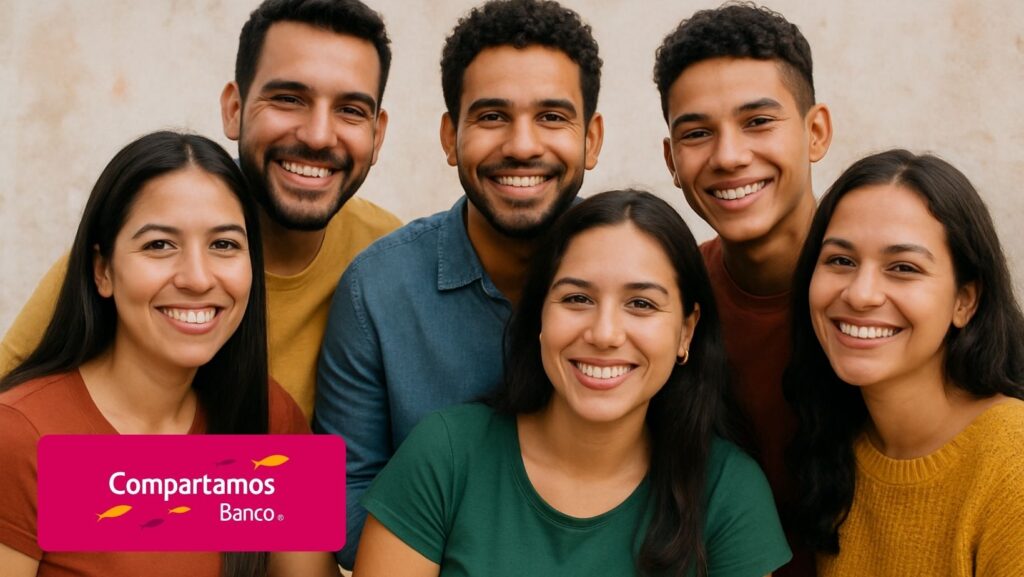 El Crédito Grupal Compartamos Banco permite a grupos de 5 o más personas acceder a un préstamo conjunto.