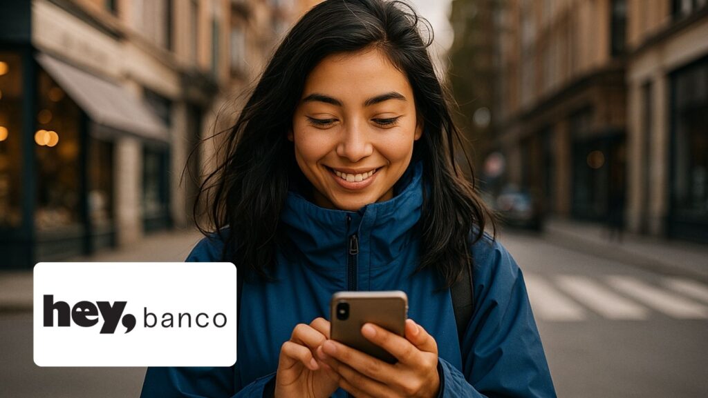 La Cuenta Hey Banco incluye tarjeta de débito y crédito sin anualidad.