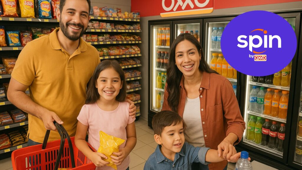 La Cuenta Spin by OXXO incluye tarjeta de débito con beneficios en compras.