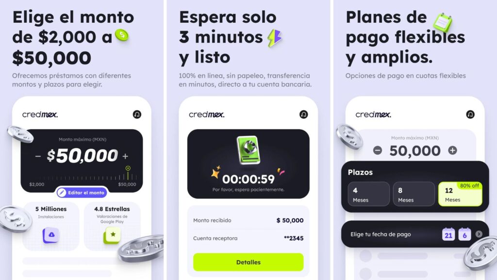 Las ventajas del Préstamo CredMex destacan por su facilidad y rapidez