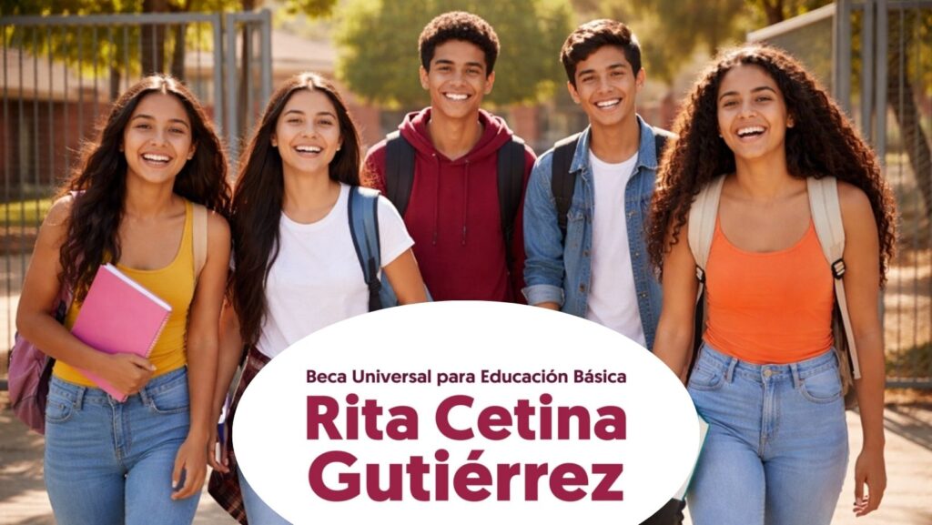 La Beca Rita Cetina 2026 es una ayuda para continuar con los estudios secundarios