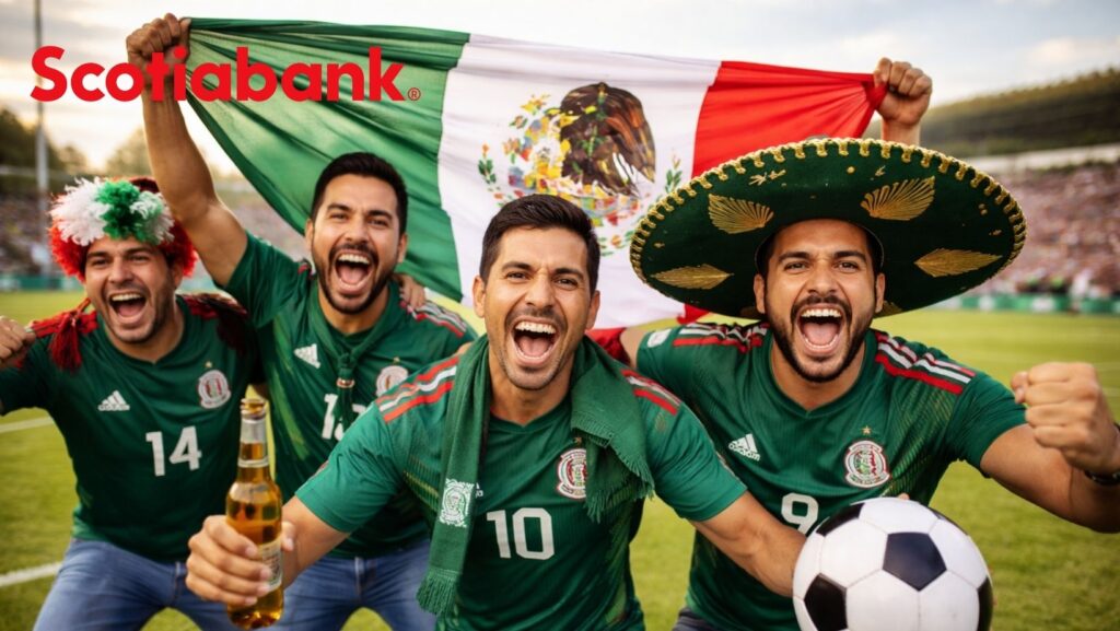 Con Tarjeta IDEAL Scotiabank participas en trivias para ganar entradas y viajes al Mundial.