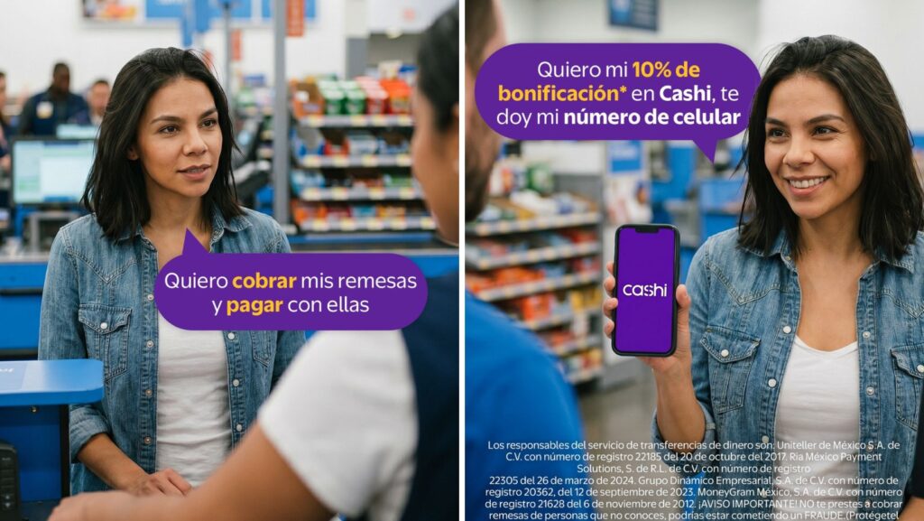 La Cuenta Cashi es ideal para pagar o recibir remesas